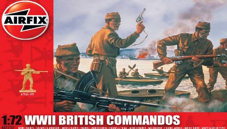 Airfix WWII British Commandos Model Figures Set