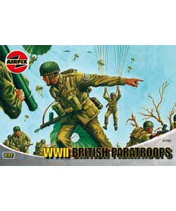 Airfix WWII British Paratroops 1:72 Scale