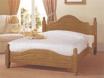 Airsprung Carolina Bed with Low Foot End