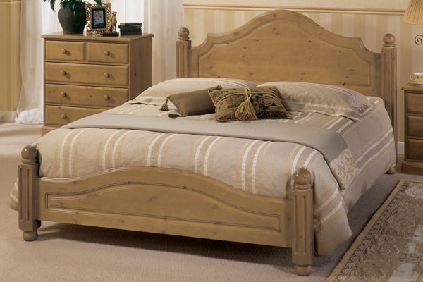 Airsprung Beds Carolina Pine Bed Frame Super Kingsize 180cm