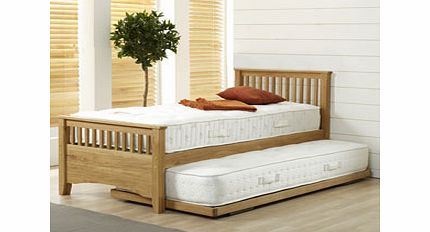 Airsprung Beds Oakrest 3FT Single Wooden Guest Bed