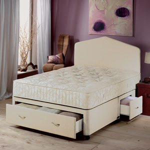 Airsprung Beds- The Freestyle Soft- 4ft 6 Divan Bed