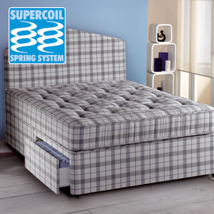 Airsprung Beds The Ortho Trizone 3ft Divan Bed