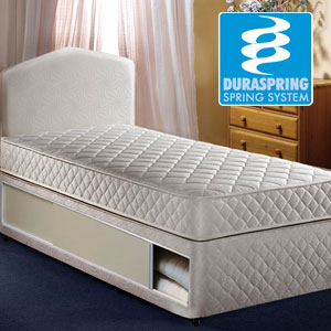 Airsprung Beds The Quattro- 4ft Divan Bed