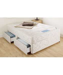 Airsprung Cavendish Double Divan with 4 Drawers