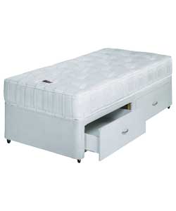Airsprung Cheshire Luxfirm Single Divan Bed - 2
