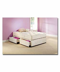 AIRSPRUNG Duo Comfort 4ft 6in Bed with 2 Drawers