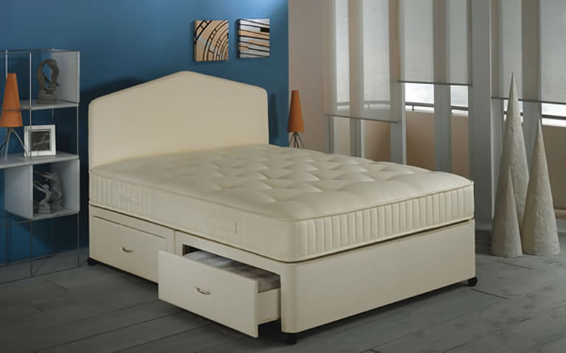 Ortho Pocket 1200 Divan Bed, Double,