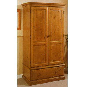 The Canterbury Collection 2 Door Wardrobe with Drawer