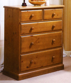 The canterbury Collection3 + 2 Deep Drawer Chest