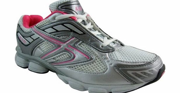 Airtech Womens Shock Absorbing Running Trainer Shoes Size UK 6