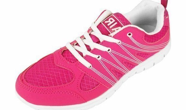 Airtech Womens Shock Absorbing Trainer Running Jogging Trainers 4