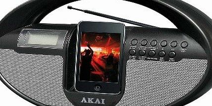 iPod and iPhone Docking Station with Remote Control, AM/FM Radio and Alarm Function