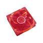 AKASA 80mm Crystal Red case Fan Red LED Green Blade RPM