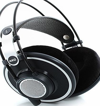 AKG K702 Open-Back Dynamic Reference Headphones - Black