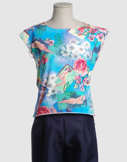 AKOU AKOU TOP WEAR Sleeveless t-shirts GIRLS on YOOX.COM