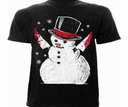 Akumu Ink Killer Snowman T-Shirt 7TM09