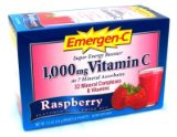 Emergen-C Raspberry 1000Mg Vit C Packettes (Pack of 36)