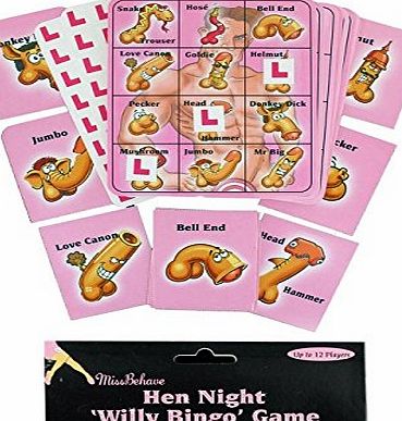 Alandra NEW!! HEN PARTY GAME WILLY BINGO HEN NIGHT PARTY GAMES, ACCESSORIES amp; FAVOURS