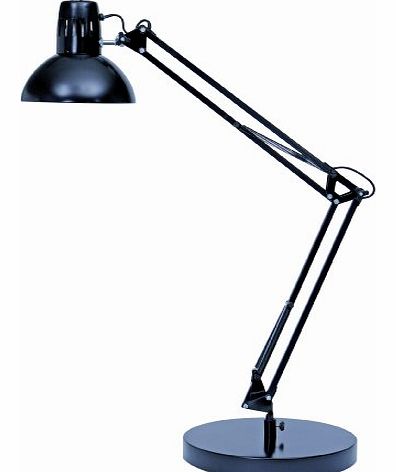 Architect Double Arm Desk Lamp Black