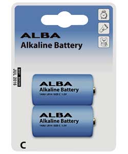 Alba C Batteries - 2 Pack