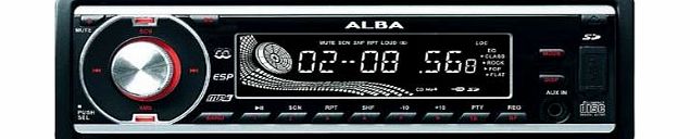 Alba ICS162 MP3 In Car CD and Clock Radio