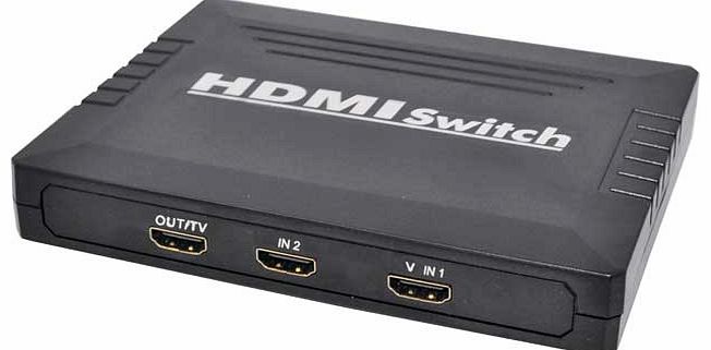 Manual 2-Way HDMI Selector