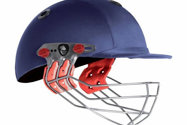 Albion Kids Ultimate Cricket Helmet - Navy, Small/52-53 cm