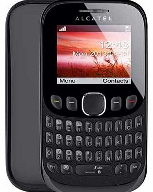Sim Free Alcatel Tribe 30.00 Mobile Phone - Black
