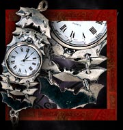 Alchemy Gothic Batscale Wristwatch