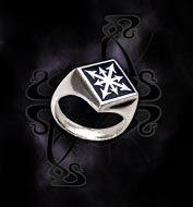 Alchemy Gothic Chaos Signet Ring