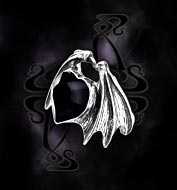 Alchemy Gothic Drace Blackheart Ring
