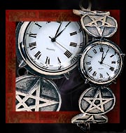 Alchemy Gothic Pentagram Wristwatch
