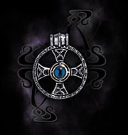 Alchemy Gothic Ring Cross Pendant