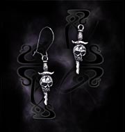 Alchemy Gothic Ritual Dagger Pair Of Earrings