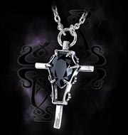 Alchemy Gothic Sanctity Cross Pendant