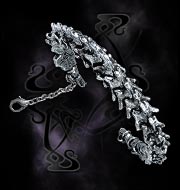 Alchemy Gothic Vertebrae Bracelet