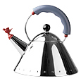 Alessi Stainless Steel Kettle with Bird Shape Whistle