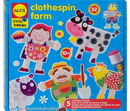 Alex Toys Clothespin Farm Kit