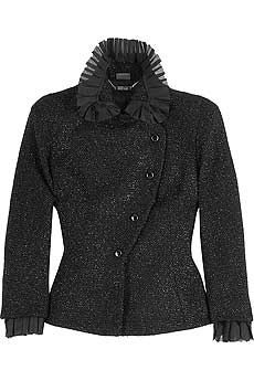 Alexander McQueen Lurex evening jacket