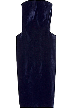 Alexander McQueen Strapless velvet dress