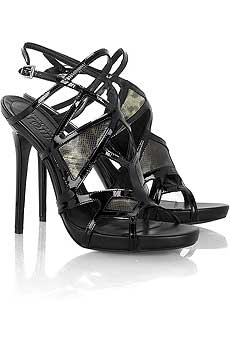 Alexander McQueen Strappy cut-out sandals