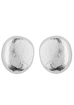 Silver Pebble Stud Earrings by Alexis Dove BCPE9
