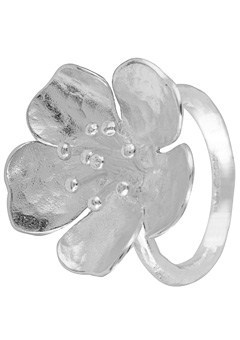 Alexis Dove Silver Wild Rose Ring by Alexis Dove - Size P
