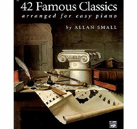 Alfred Publishing 42 Famous Classics for Easy Piano