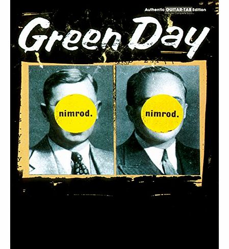 Alfred Publishing Green Day -- Nimrod.: Authentic Guitar Tab