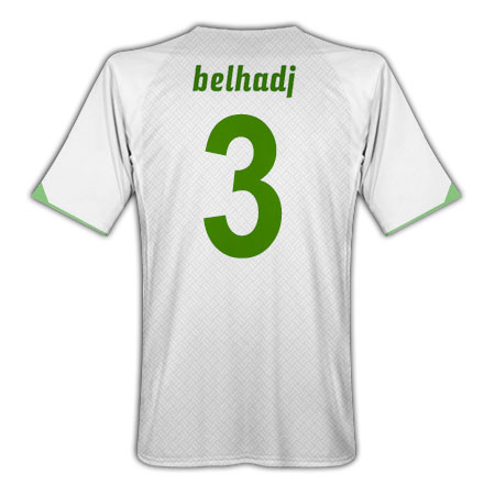 Algeria Puma 2010-11 Algeria World Cup home (Belhadj 3)