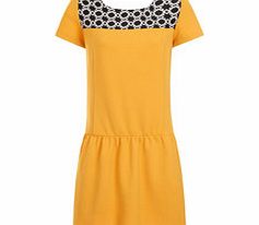 Alice`s Pig Mustard drop waist dress