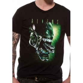 Aliens Alien Head T-Shirt Large