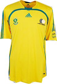 All 05/06 Jerseys Adidas South Africa home 06/07